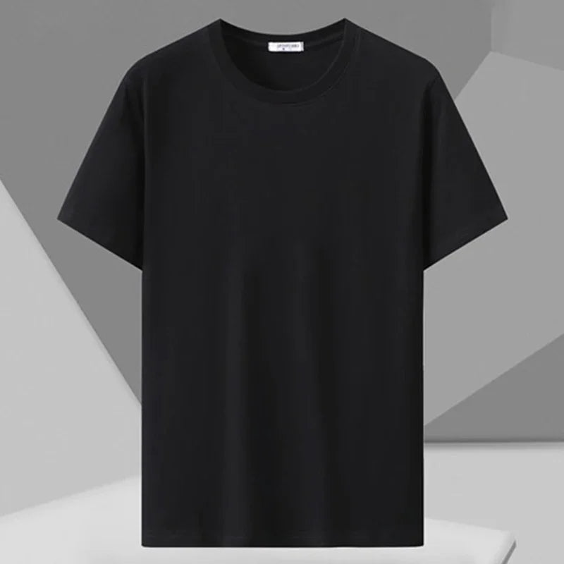 Plus Size Printed T Shirt Men 5XL 6XL 7XL 180kg Loose Short Sleeve Tee Oversized Tops Big Size Men Clothing 티셔츠 반팔 남자